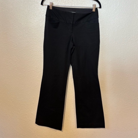 Express Black Wide Leg Editor Trouser Pants Size 00 Short - Picture 1 of 9